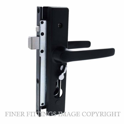 CARBINE CSDL-1BL SCREEN DOOR LOCK LESS CYLINDER MATT BLACK