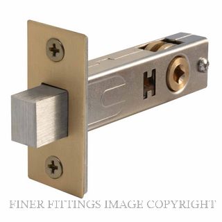 WINDSOR 1253 MSB 60MM TUBULAR PRIVACY BOLT MATT SATIN BRASS