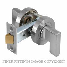 WINDSOR 9095 SC MINI TURN LATCH SET - 60MM B/S RND. ROSE SATIN CHROME