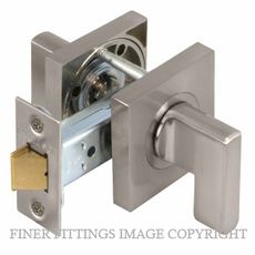 WINDSOR 9096 BN MINI TURN LATCH SET - 60MM B/S  SQ. ROSE BRUSHED NICKEL