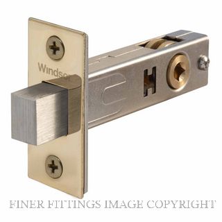 WINDSOR 1253 PB 60MM TUBULAR PRIVACY BOLT POLISHED BRASS