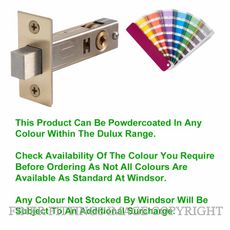 WINDSOR 1253 - 1254 PC PRIVACY BOLT POWDERCOAT