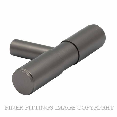 WINDSOR 6520-GN PLANAR T BAR CABINET KNOB GRAPHITE NICKEL