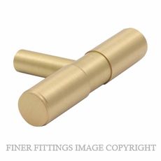 WINDSOR 6520-MSB PLANAR T BAR CABINET KNOB MATT SATIN BRASS