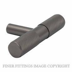 WINDSOR 6521-GN VERTEX T BAR CABINET KNOB GRAPHITE NICKEL