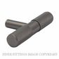 WINDSOR 6521-GN VERTEX T BAR CABINET KNOB GRAPHITE NICKEL