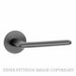 ENGER BL6058RS7 STILE AVA LEVER HANDLE ON ROUND ROSE R SLIM 7MM BL BLACK