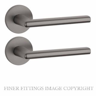 ENGER GN6053RS7AT AT APRILE KALMIA LEVER ON ROUND ROSE R SLIM 7MM GN GRAPHITE NICKEL