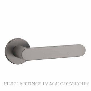 ENGER GN6055RS7AS AS APRILE ALORA LEVER HANDLE ON ROUND ROSE R SLIM 7MM GN GRAPHITE NICKEL