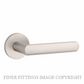 ENGER MSBN6052RS7AT AT APRILE FRAGOLA LEVER ON ROUND ROSE R SLIM 7MM MSBN MATT SATIN BRUSHED NICKEL