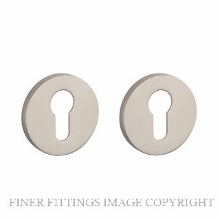 ENGER MSBN6250RS7AS AS APRILE EURO ESCUTCHENS R SLIM 7MM MSBN MATT SATIN BRUSHED NICKEL