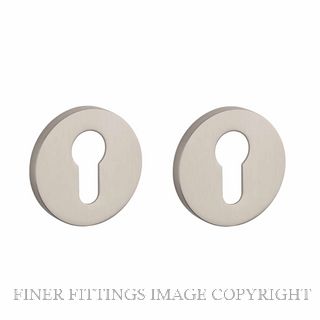 ENGER MSBN6251RS7AT AT APRILE EURO ESCUTCHEONS R SLIM 7MM MSBN MATT SATIN BRUSHED NICKEL