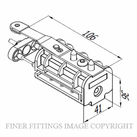 BRIO 200-DS DAMPENER STOP 200KG