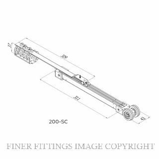 BRIO 200-SC SOFT CLOSE 200KG