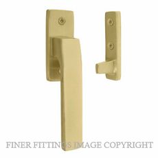 WINDSOR 5343 MSB QUBE WINDOW FASTENER MATT SATIN BRASS
