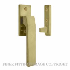 WINDSOR 5343 PB QUBE WINDOW FASTENER POLISHED BRASS