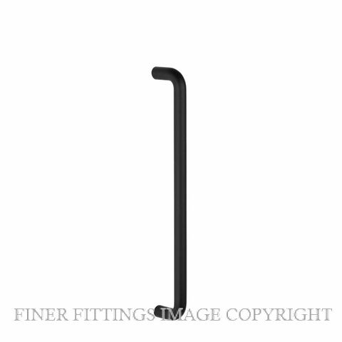 DRAKE & WRIGLEY 1425 BLK PULL HANDLES MATT BLACK