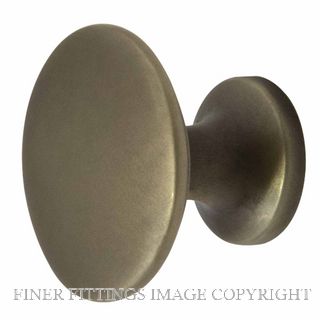 WINDSOR 6200 25MM BRASS KNOB BUTTON STYLE ROMAN BRASS