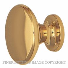 WINDSOR 6200 - 6202 PB CABINET KNOBS POLISHED BRASS