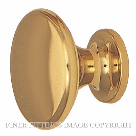 WINDSOR 6200 - 6202 PB CABINET KNOBS POLISHED BRASS