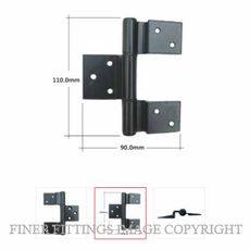 FFHD1106 HINGE - REPLACED BY D1106 HINGES BLACK
