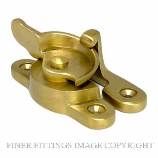 DRAKE & WRIGLEY 1018 SB SASH FASTENER SATIN BRASS