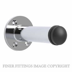 DRAKE & WRIGLEY 1086 CP WALL MOUNTED DOOR STOP CHROME PLATE