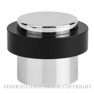 DRAKE & WRIGLEY 1087 CP DOOR STOP 2 PIECE CHROME PLATE