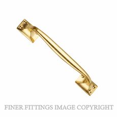 DRAKE & WRIGLEY 1100 PB OFFSET PULL HANDLES POLISHED BRASS