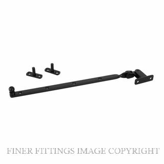 DRAKE & WRIGLEY 1003 BLK FANLIGHT STAY MATT BLACK