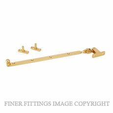 DRAKE & WRIGLEY 1003 PB FANLIGHT STAY POLISHED BRASS