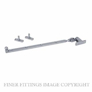 DRAKE & WRIGLEY 1003 SCP FANLIGHT STAY SATIN CHROME PLATE