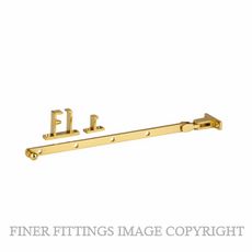 DRAKE & WRIGLEY 1008 PB CASEMENT STAY POLISHED BRASS