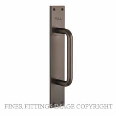 DW 1429 EB GRIP HANDLE PLATE ENGRAVED (PULL) ELECTRO BRONZE