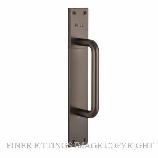 DW 1429 EB GRIP HANDLE PLATE ENGRAVED (PULL) ELECTRO BRONZE