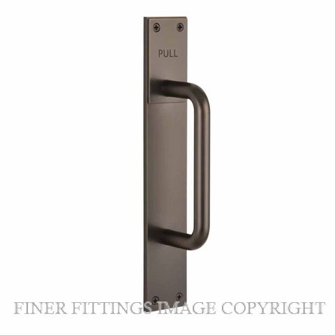 DW 1429 EB GRIP HANDLE PLATE ENGRAVED (PULL) ELECTRO BRONZE