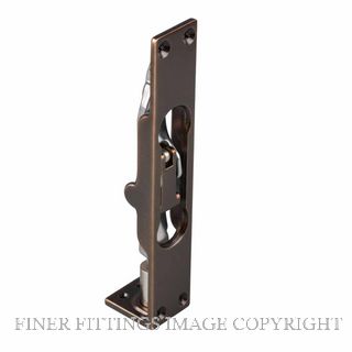 DRAKE & WRIGLEY 1240 150 ORB FLUSH BOLT OIL RUBBED BRONZE