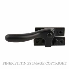 DRAKE & WRIGLEY 133W EXTENDED SPLIT RAIL FASTENER MATT BLACK