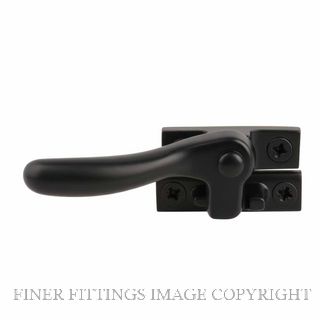 DRAKE & WRIGLEY 133WL BLK LH SPLIT RAIL FASTENER MATT BLACK