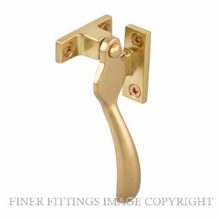 DRAKE & WRIGLEY 4104W SB EXTENDED WEDGE FASTENER SATIN BRASS