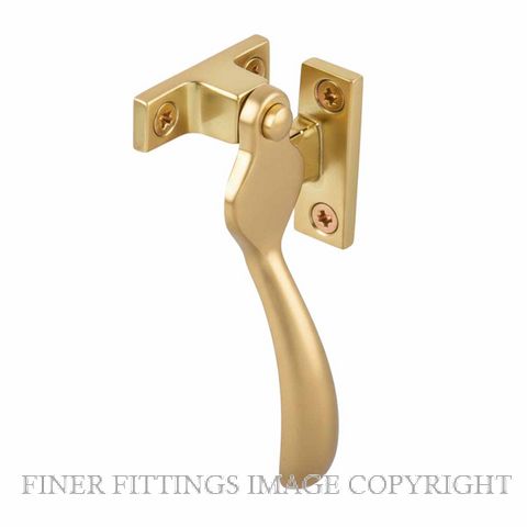 DRAKE & WRIGLEY 4104W SB EXTENDED WEDGE FASTENER SATIN BRASS