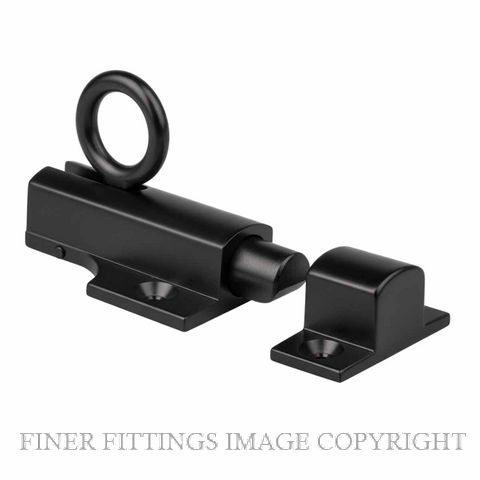 DRAKE & WRIGLEY 4160 BLK FANLIGHT OR HOPPER CATCH MATT BLACK