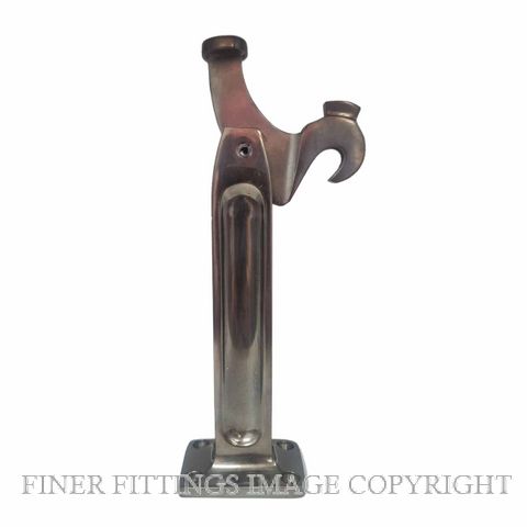 DRAKE & WRIGLEY 1577EXTORB EXTENDED FLOOR MOUNT LATCHBACK OIL RUBBED BRONZE