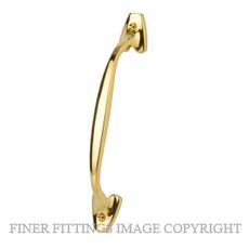 DRAKE & WRIGLEY 1607 PB PULL HANDLE POLISHED BRASS