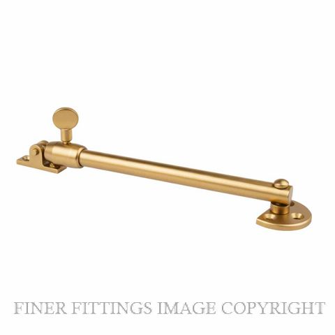 DRAKE & WRIGLEY 4103 SB FLOWLINE TELESCOPIC STAY SATIN BRASS
