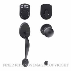 EZSET EZSET KE400MABABLK MAYFAIR GRIPSET + BALA KNOB + KEYPAD DEADBOLT BLACK