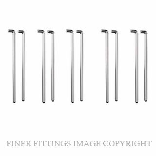 CARBINE CSM72-P-CRP LONGREACH CYLINDER RETAINING PIN (PACK 10) SATIN STAINLESS 316