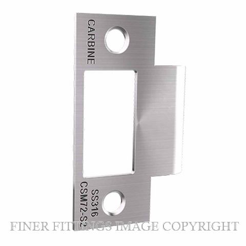CARBINE CSM72-S2-SS LOCKREACH FACE PLATE 32MM SATIN STAINLESS 316