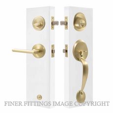 WINDSOR 9066-MSB OVAL GRIPSET MATT SATIN BRASS