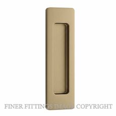 WINDSOR 5317 - 5319 MSB SINGLE FLUSH PULLS MATT SATIN BRASS